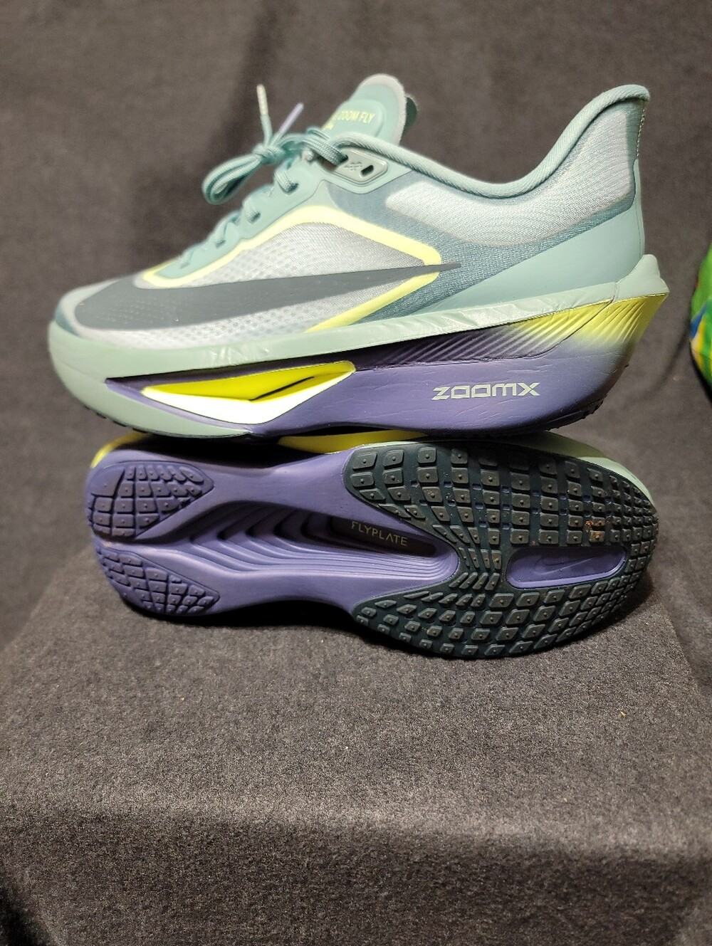 Nike Zoom Fly 6 running shoes 'Cannon Seaweed' colorway NWOT
